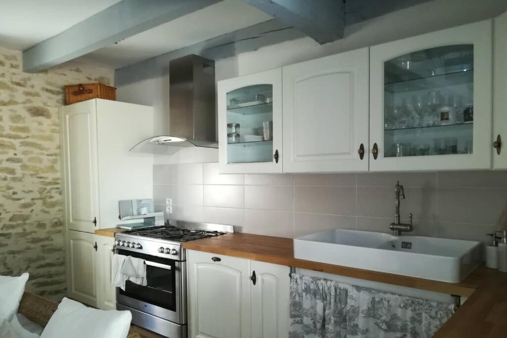 Le Hézo Maison De Pecheur Vue Golfe 빌라 외부 사진